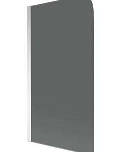 Silla Pare-baignoire pivotant, 70x140 cm, Chromé