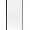 Silla Pare-baignoire pivotant, 70x140 cm, Noir