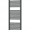 Silla Sèche-serviettes eau chaude 693W 150x50x3cm, Gris