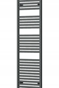 Silla Sèche-serviettes eau chaude 693W 150x50x3cm, Gris