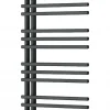 Silla Sèche-serviettes eau chaude 456W 120x50x6,6cm, Gris