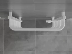 Silla Sèche-serviettes eau chaude 384W 66x55x15, Blanc