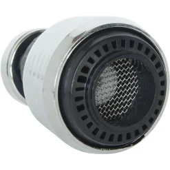 Somatherm For You - Brise-jet flexible finition chromée mono-jet - 8L/min - F22/100 - M24/100