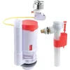 Somatherm For You - Pack mécanisme WC à câble double chasse + Robinet flotteur alimentation latérale