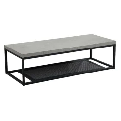 Structure métallique noir mat à suspendre - pour plan de toilette - 120cm WILL
