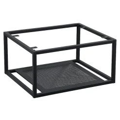 Structure métallique noir mat à suspendre - pour plan de toilette - 60 cm WILL