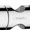 Support de douchette chrome fixation barre de douche Hansgrohe