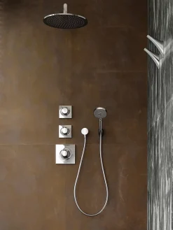Support douchette mural chromé Hansgrohe Porter'S