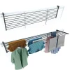 Support linge pliable pour extérieur alu 202x63x8 cm Foxydry Duo