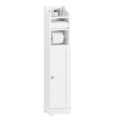 Support Papier Toilette Armoir Toilettes FRG177-W, SoBuy