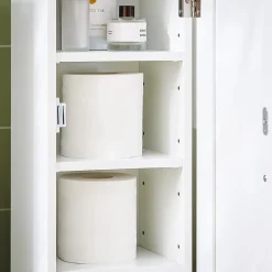 Support Papier Toilette Armoir Toilettes FRG177-W, SoBuy
