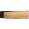 Swiss Aqua Technologies Aurum Niche de Douche à encastrer, Acier Inoxydable 304, 120x28x10cm, Cuivre brossé PVD (SATAURN12128BRG)