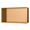 Swiss Aqua Technologies Aurum Niche de Douche à encastrer, Acier Inoxydable 304, 60x30x10cm, Cuivre brossé PVD (SATAURN6030BRG)