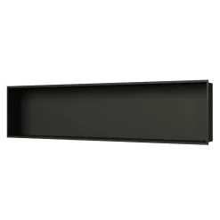 Swiss Aqua Technologies Aurum Niche de Douche à encastrer, Acier Inoxydable 304, 120x28x10cm, Noir mat (SATAURN12128MB)