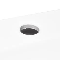 Swiss Aqua Technologies Brevis Lavabo suspendu avec trou pour robinetterie, 43x30x13cm (SATBRE4330R)