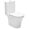 Swiss Aqua Technologies Combi WC à poser sans bride, avec abattant softclose - remplissage par le bas (SATBRE030RREXVP)