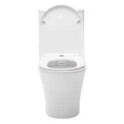 Swiss Aqua Technologies Combi WC à poser sans bride, avec abattant softclose - remplissage par le bas (SATBRE030RREXVP)