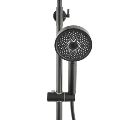 Swiss Aqua Technologies Colonne de douche XXL 250 avec mitigeur thermostatique, Douchette 3 jets, noir mat (SATSSTKEC)