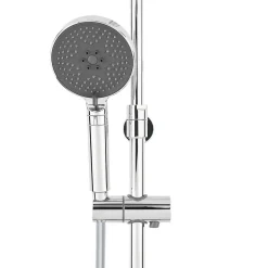 Swiss Aqua Technologies Colonne de douche XXL 240 avec mitigeur thermostatique, Douchette 3 jets, Chrome (SATSSTK)