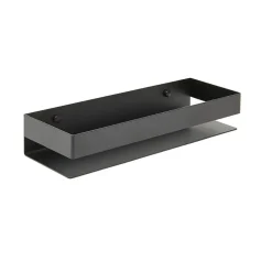 Swiss Aqua Technologies Etagère de salle de bain 30x10x5,5 cm, noir (SATDPOL3012MC)