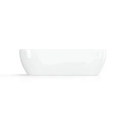 Swiss Aqua Technologies Infinitio Vasque à poser 45,5x32,5 cm, sans trop-plein, Blanc brillant (SATINF4532)