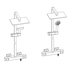 Système de douche thermostatique 3011 Basic avec douchette à main - Sans tête (de douche), Sans tête (de douche)