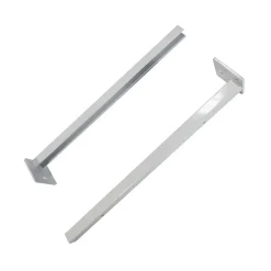 Système De Fixation 2 Supports D'étagères Métalliques 40Cm