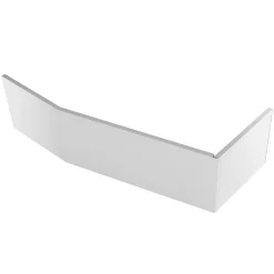 Tablier bain douche JACOB DELAFON Bastille installation en angle blanc mat