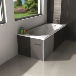Tablier de baignoire à carreler WEDI latéral 77 x 60 cm