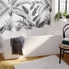 Tablier de baignoire asymétrique frontal 160x90 cm, blanc, Teesta GoodHome