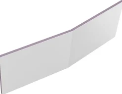 Tablier de baignoire frontal blanc mat Jacob Delafon