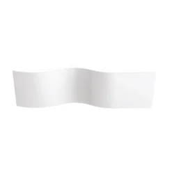 Tablier de baignoire frontal blanc 180 x 90 cm pour baignoire Folk, Valentin
