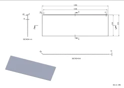 Tablier de baignoire frontal Iskar L. 160 cm blanc