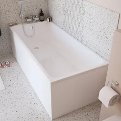 Tablier de baignoire frontal blanc Balneo Panel 170 cm