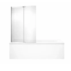 Tablier de baignoire JACOB DELAFON installation en niche blanc mat + pare bain Malice