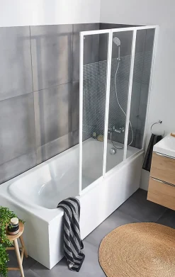 Tablier de baignoire l.180 cm, Allibert Clips