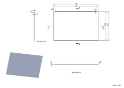 Tablier de baignoire latéral Iskar l. 80 cm blanc