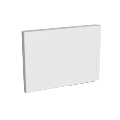 Tablier de baignoire latéral blanc 180 x 90 cm pour modèles Folk et Conversation, Valentin