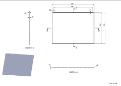 Tablier de baignoire latéral Iskar l. 70 cm blanc