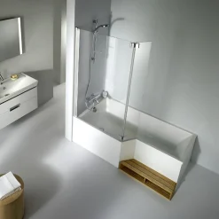 Tablier pour baignoire JACOB DELAFON Neo installation en angle