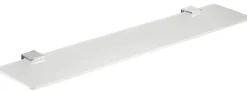 Étagère De 60 Cm En Cristal Et Supports En Laiton - Greta