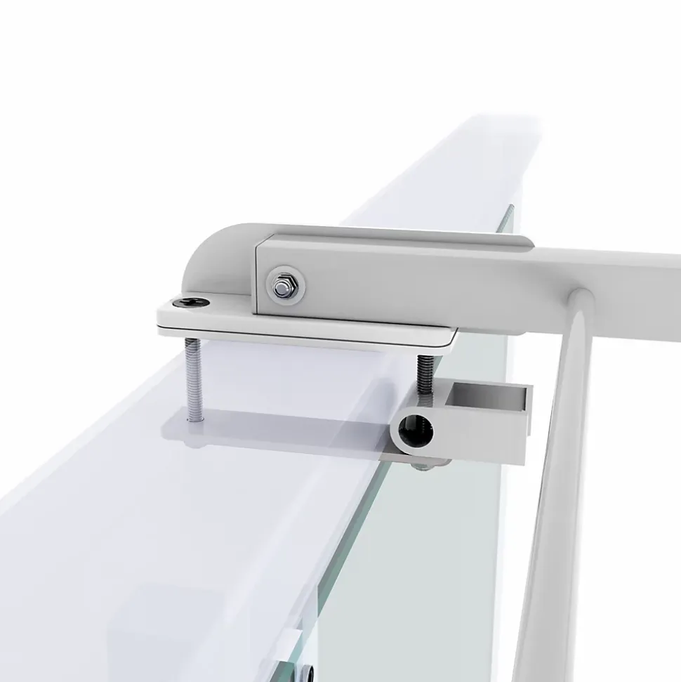 Étagère linge blanc pliable extérieur 162x63x8 cm Foxydry Duo