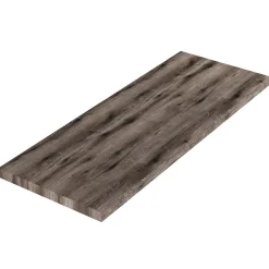 Étagère Sous Évier 120Cm Effet Bois Chêne Fossile