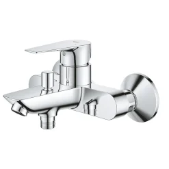 Tempesta 100 ensemble de douche 3 jets + mitigeur monocommande bain/douche, chrome (23914001-28789002)