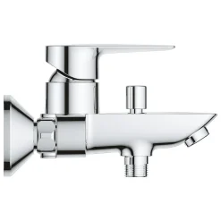 Tempesta 100 ensemble de douche 3 jets + mitigeur monocommande bain/douche, chrome (23914001-28789002)