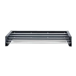 Étendoir mural alu rétractable 71x35x13cm anthracite Foxydry 70