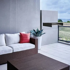 Étendoir mural alu rétractable 71x35x13cm anthracite Foxydry 70