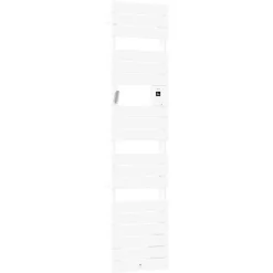 THERMOR - Sèche-serviettes Riviera 2 étroit avec soufflerie 1500W blanc brillant - 498224