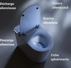 Toilette japonaise Nashi IANNA SORTIE HORIZONTALE, WC lavant automatique, haut de gamme