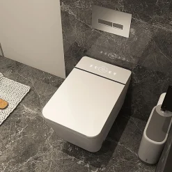 Toilette japonaise Nashi OVIAN SQUARE SORTIE VERTICALE, WC lavant automatique, design carré gamme supérieure